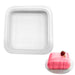 Pillow silicone baking mold for mousse cakes, modern desserts, entremets, chocolates, and bakery presentations