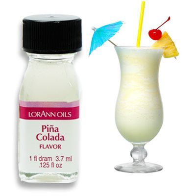 Pina Colada Oil Flavoring 1 Dram - NY Cake | Cake Decorating & Baking Supplies