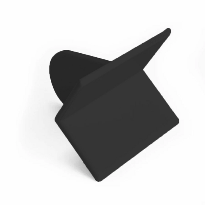 Square Corners Fondant Smoother (Black)