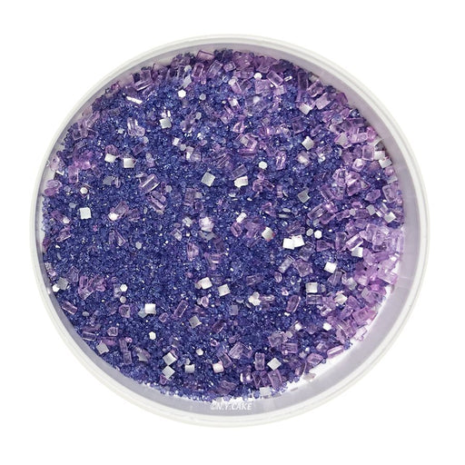 Purple Glittery Sugar 3 Ounces - NY Cake | Cake Decorating & Baking Supplies