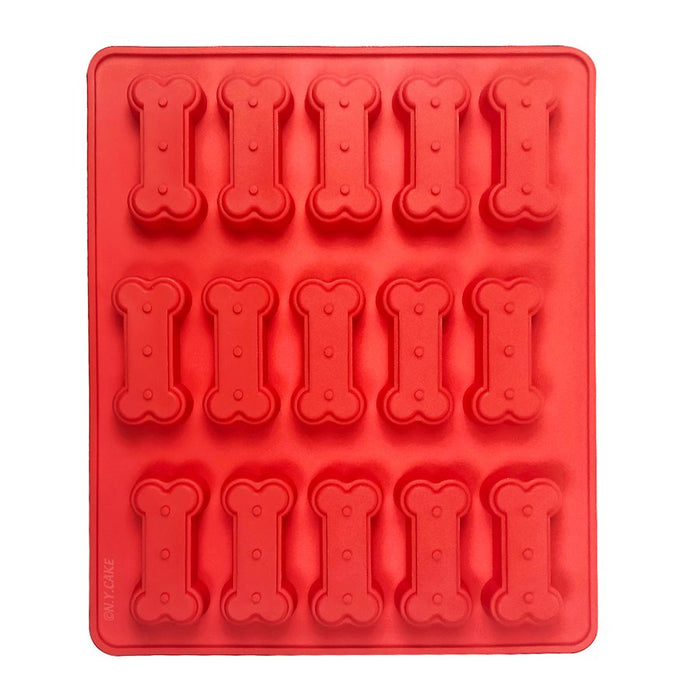 Silicone Baking Mold-Bone Shape 15 Cavity - NY Cake | Cake Decorating & Baking Supplies