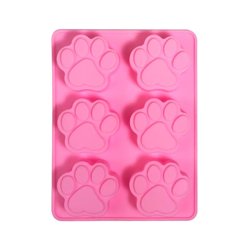 Silicone Baking Mold-Paw Shape 6 Cavity - NY Cake | Cake Decorating & Baking Supplies