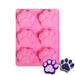 Silicone Baking Mold-Paw Shape 6 Cavity - NY Cake | Cake Decorating & Baking Supplies