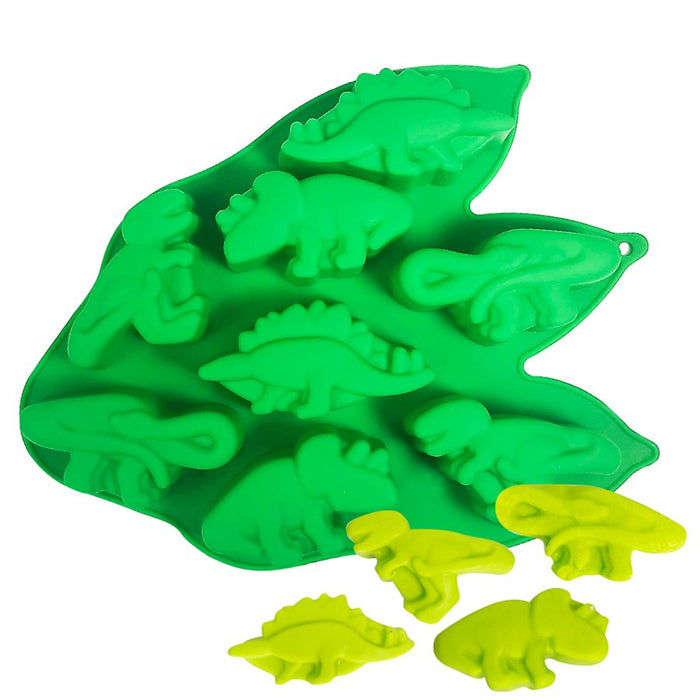 Silicone Baking Mold-Dinosaur Shape 8 Cavity - NY Cake | Cake Decorating & Baking Supplies