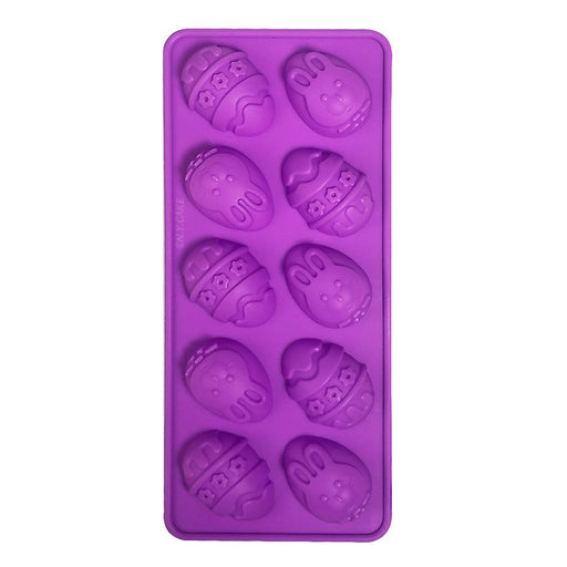 Easter Egg Silicone Mold-10 Cavity - NY Cake | Cake Decorating & Baking Supplies