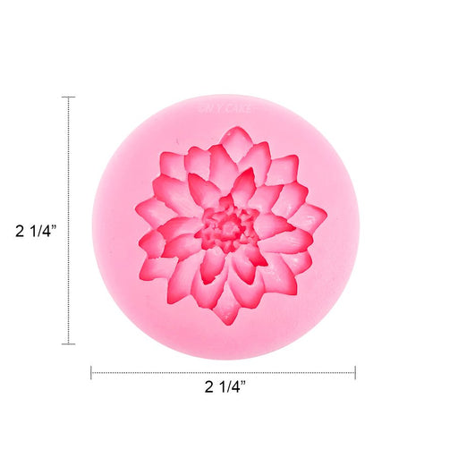 Carnation/ Dahlia Silicone Fondant Mold - NY Cake | Cake Decorating & Baking Supplies