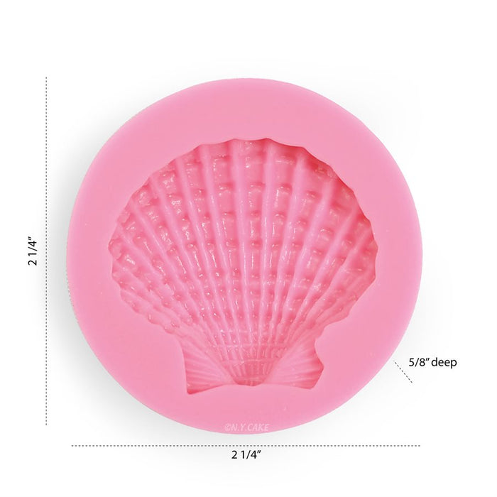 Shell Silicone Fondant Mold - NY Cake | Cake Decorating & Baking Supplies