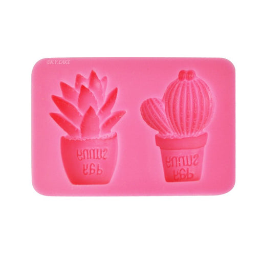 Cactus Pot Mold- 2 Cavity's - NY Cake | Cake Decorating & Baking Supplies