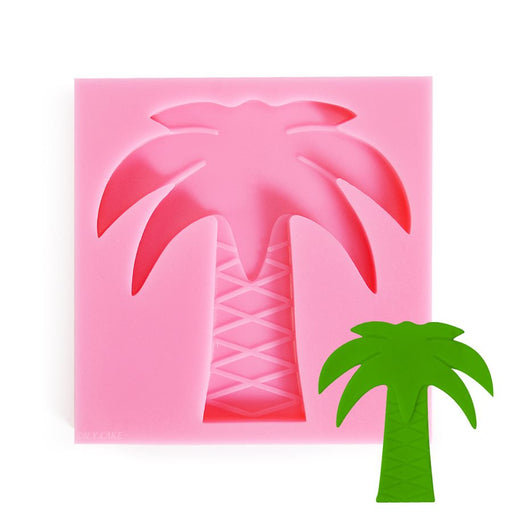 Palm Tree Silicone Mold - NY Cake | Cake Decorating & Baking Supplies