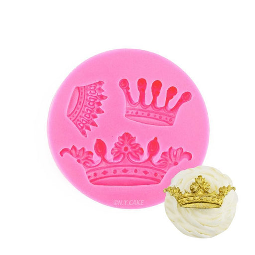 Crown Silicone Fondant Mold - NY Cake | Cake Decorating & Baking Supplies