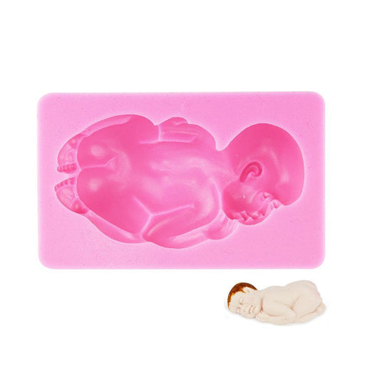 Large Baby Silicone Fondant Mold - NY Cake | Cake Decorating & Baking Supplies