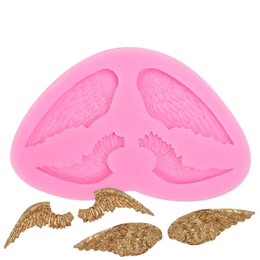 Angel Wings 4 Cavity - NY Cake | Cake Decorating & Baking Supplies