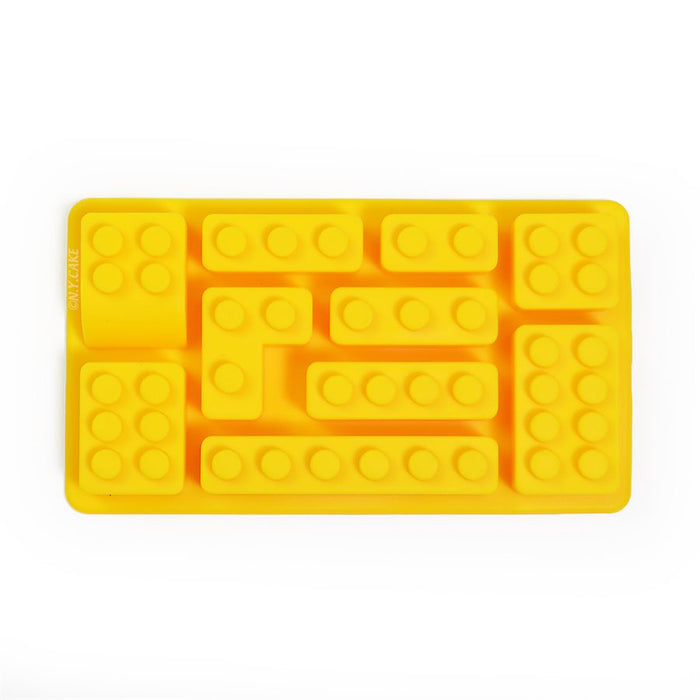 Block Silicone Mold (Lego) 10 Cavity - NY Cake | Cake Decorating & Baking Supplies