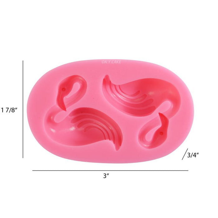 Flamingo Mold- 2 cavity - NY Cake | Cake Decorating & Baking Supplies