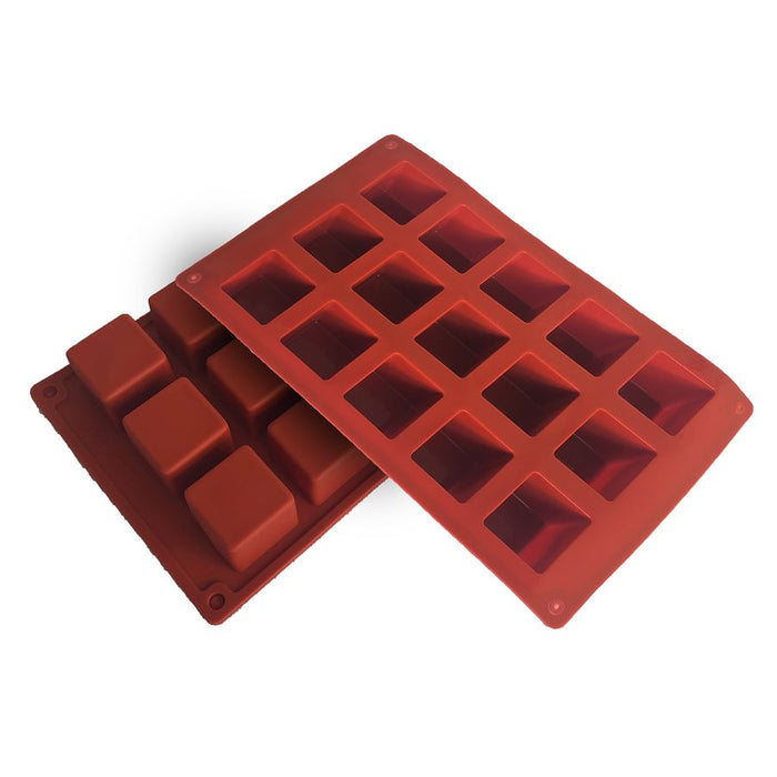 Silicone Baking Mold- Mini Square Cake - NY Cake | Cake Decorating & Baking Supplies