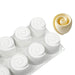 Close up of swirl spiral silicone dessert mold