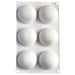 Swirl Hemisphere Silicone Baking & Freezing Mold 3.7 oz. - NY Cake | Cake Decorating & Baking Supplies