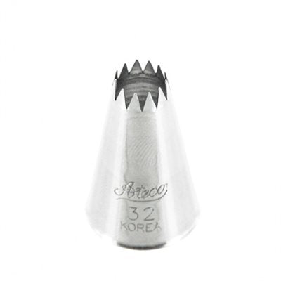 Standard Tip Open Star No. 32 By Ateco - NY Cake | Cake Decorating & Baking Supplies