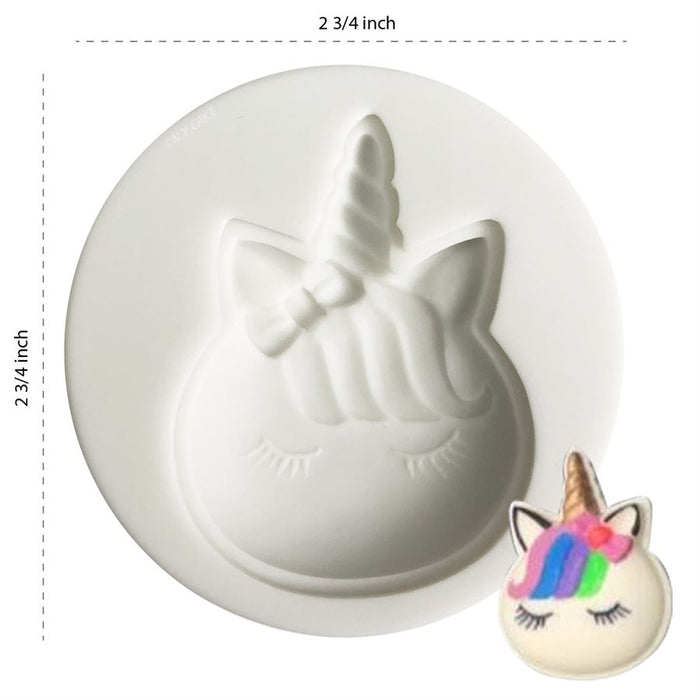 Unicorn Silicone Mold Set of 6 - NY Cake | Cake Decorating & Baking Supplies