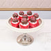 8 1/2" Silver Pearl Cake Stand by NY Cake - NY Cake | Cake Decorating & Baking Supplies