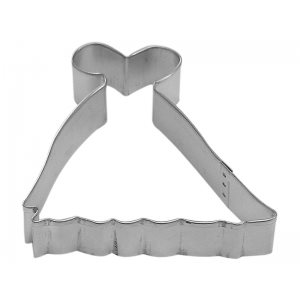 Gown Dress Cookie Cutter 4 Inch