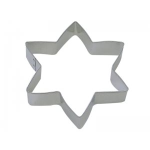 Star of David Cookie Cutter 5 Inch