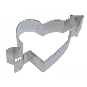 Heart & Arrow Cookie Cutter 4 Inch