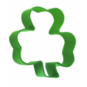 Shamrock Cookie Cutter Poly Resin 3 Inch