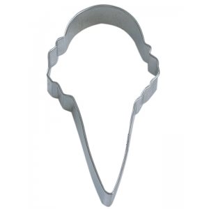 Ice Cream Cone Cookie Cutter 4 Inch