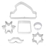 Santa Centerpiece Cookie Cutter Set 6pc