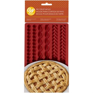 Silicone Pie Crust Mold - 6 Cavity