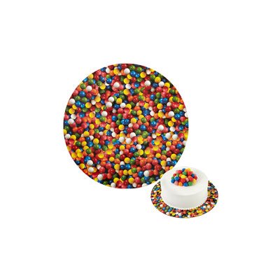 Gumballs Cake Boards 12"- 3 ct 