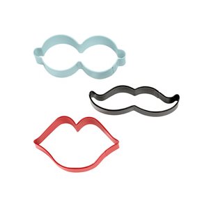 Moustache Cookie Cutter Set 3 Pcs.