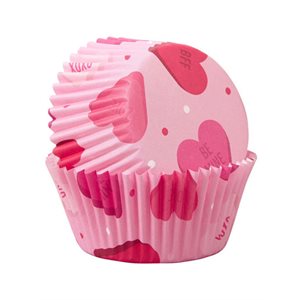 Hearts Standard Cupcake Baking Cups Combo-75 CT