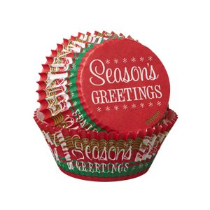 Seasons Greetings Standard Muffin Liner 