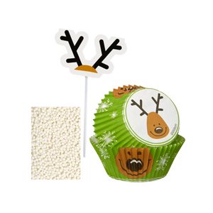 Reindeer Cupcake Decorating Kit 