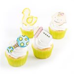 Cutie Cupcake Baby Cookie Cutter Set 4 Pcs.