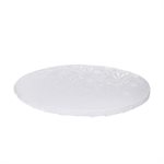 12" White Round Cake Drum Board, 1 / 2" Thick