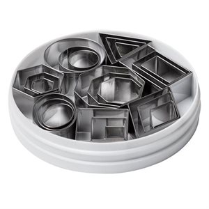 Geometric Shapes Cookie Cutter Set by Ateco