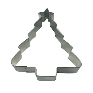 Christmas Tree with Star Cookie Cutter 5 Inch