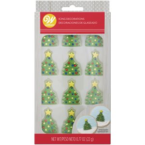 Tree Royal Icing Decorations