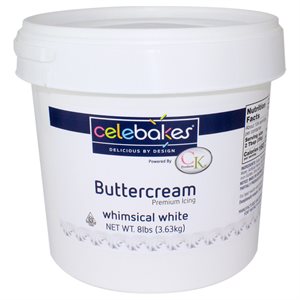 Whimsical White Buttercream 8 Pounds - PHO Free