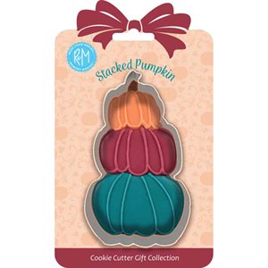 Stacked Pumpkin Cookie Cutter 4"