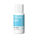 Sky Blue Oil-Based Coloring - 20mL By Colour Mill