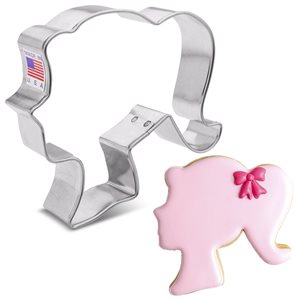 4" Dollhead Cookie Cutter