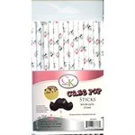 Mr & Mrs Cake Pop Sticks- 6 Inch -Pack of 25