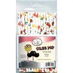 Fall Leaves Cake Pop Sticks- 6 Inch -Pack of 25