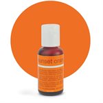 Sunset Orange Liqua-Gel Color - .70 ounce By Chefmaster