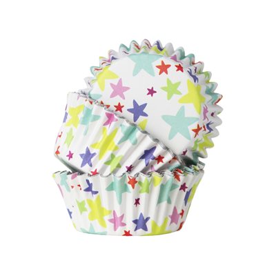 Star Blast Standard Foil-Lined Baking Cups - Pack of 30