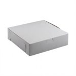 10 X 10 X 2 1 / 2 Inch White Cake Box Pack of 5